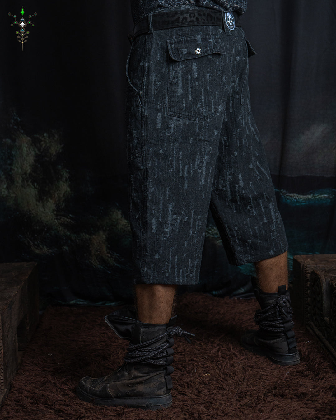 Corsaire Men / Loose Fit Distressed Denim Stonewashed - BLAKPUNK